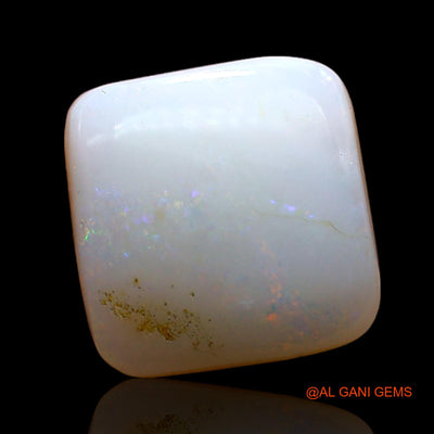 3.00 Cts Natural Australian Fire Opal Loose Gemstone Square Cabochon 11x10x4 mm AC-597