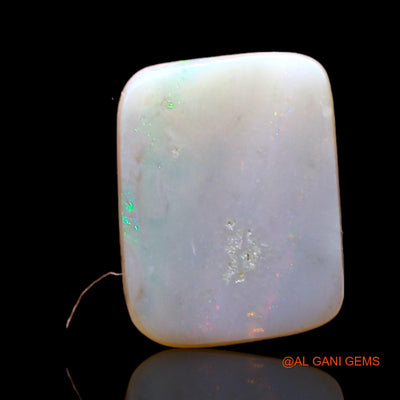 Natural Untreated Fire Opal Loose Gemstone Square Cabochon From Australia 2.00 Cts 11x8x3 mm AC-600