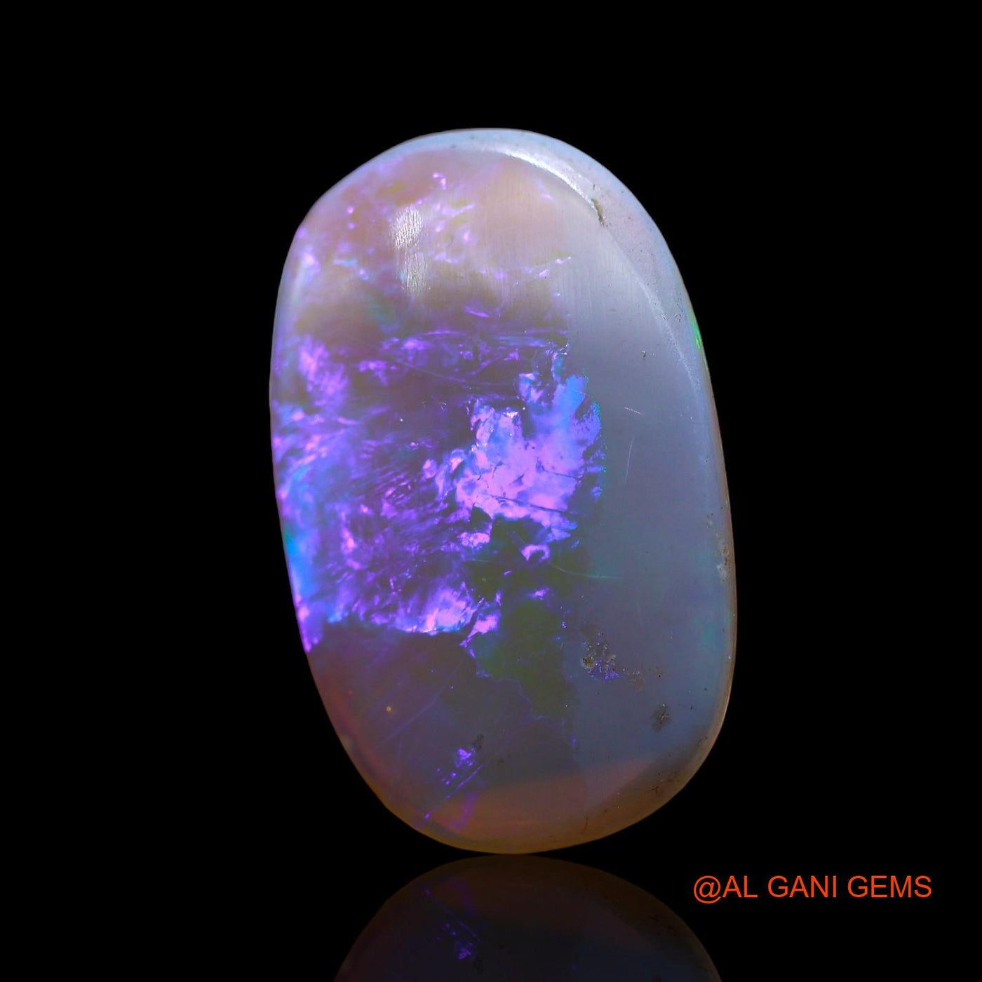 5.40 Cts Natural Australian Fire Opal Loose Gemstone Oval Cabochon 20x13x2 mm AC-601