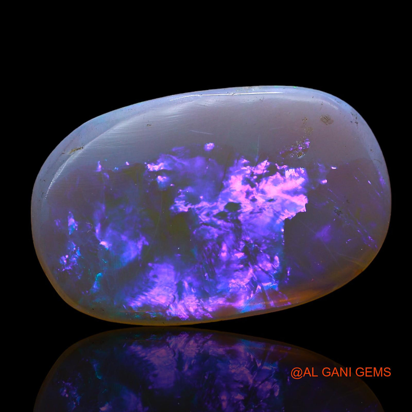 5.40 Cts Natural Australian Fire Opal Loose Gemstone Oval Cabochon 20x13x2 mm AC-601