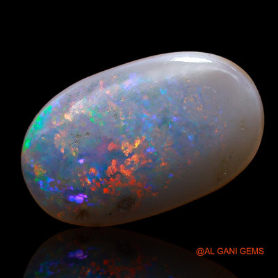 6.30 Cts Natural Australian Fire Opal Oval Cabochon Loose Gemstone For Jewelry 20x12x3 mm AC-602