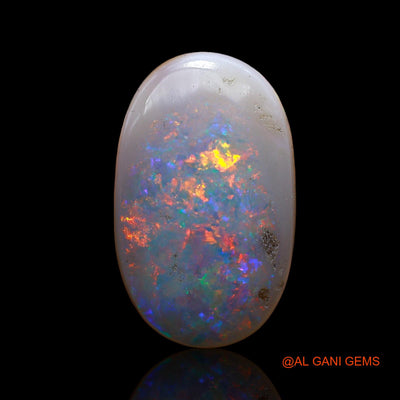 6.30 Cts Natural Australian Fire Opal Oval Cabochon Loose Gemstone For Jewelry 20x12x3 mm AC-602