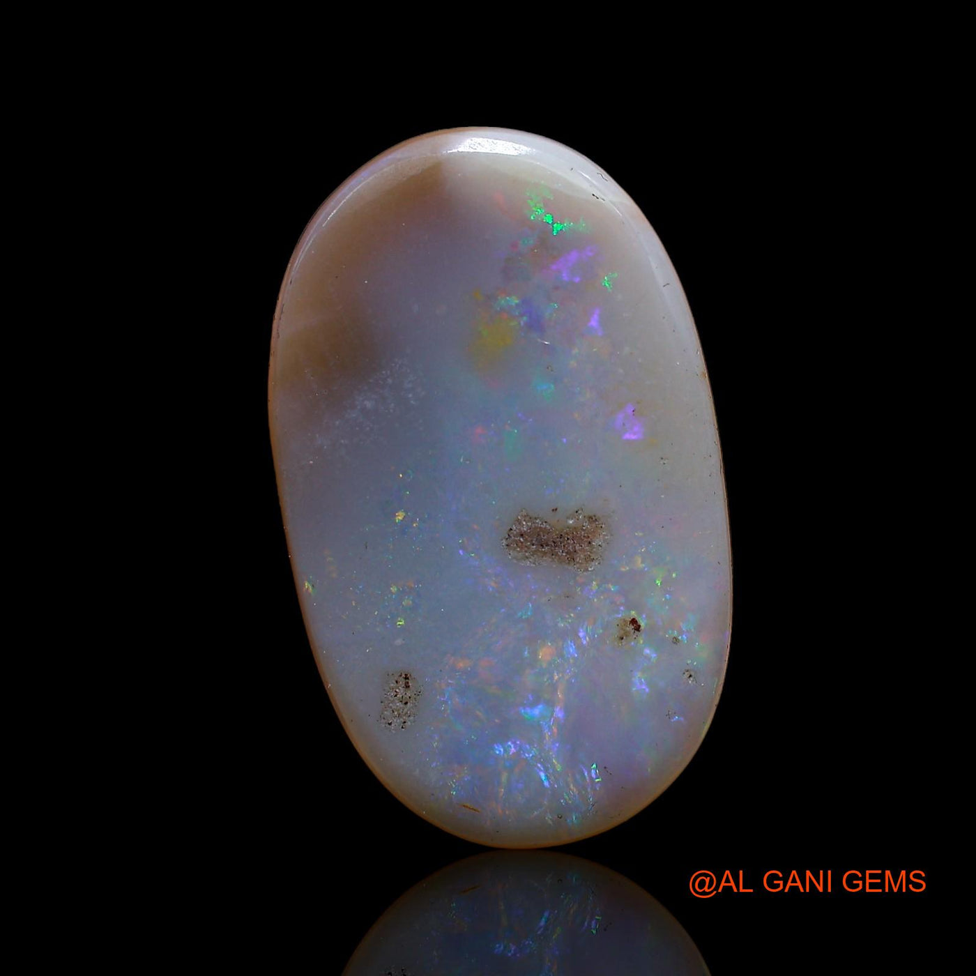 6.30 Cts Natural Australian Fire Opal Oval Cabochon Loose Gemstone For Jewelry 20x12x3 mm AC-602