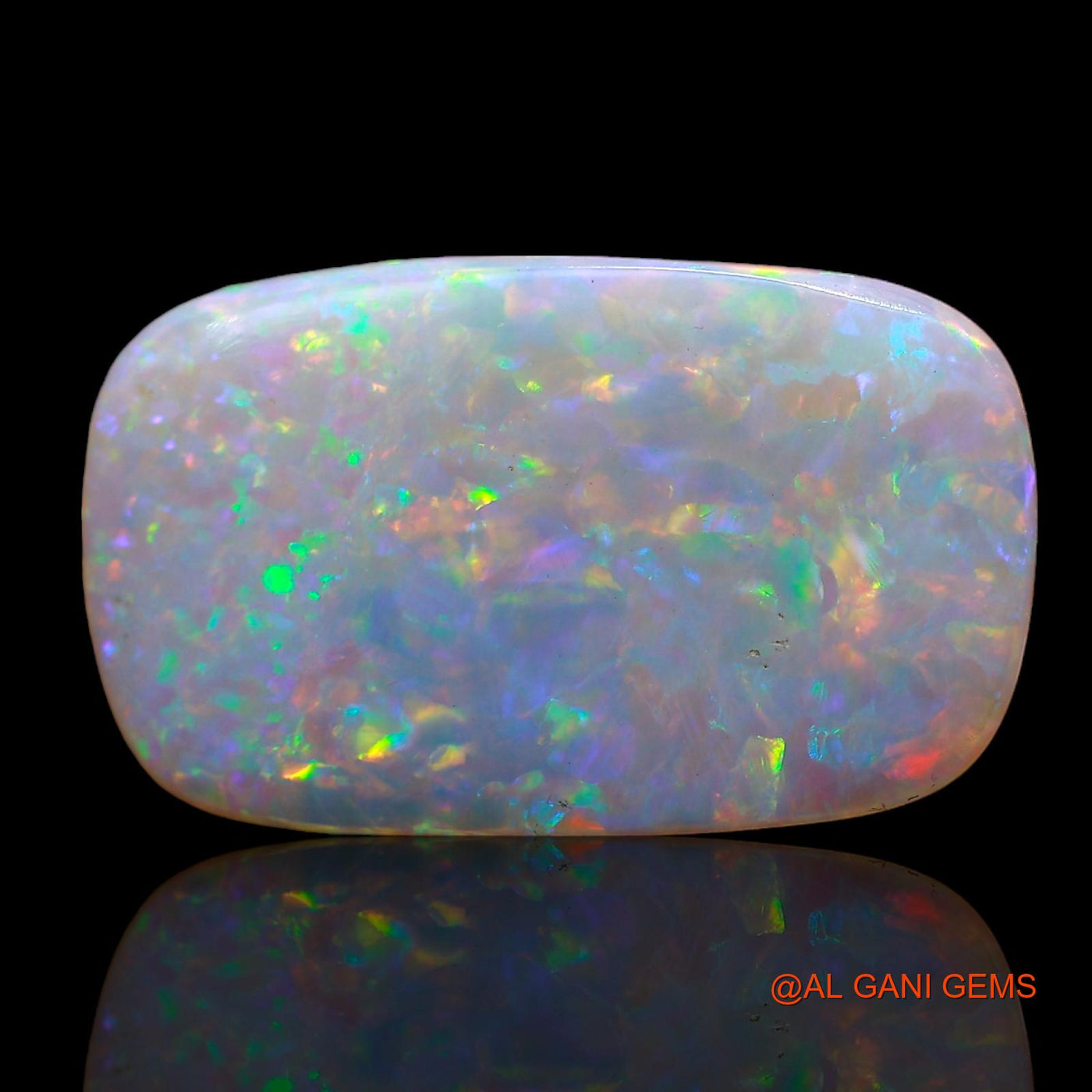 3.70 Cts Natural Australian Fire Opal Oval Cabochon Loose Gemstone For Jewelry 19x11x2 mm AC-604