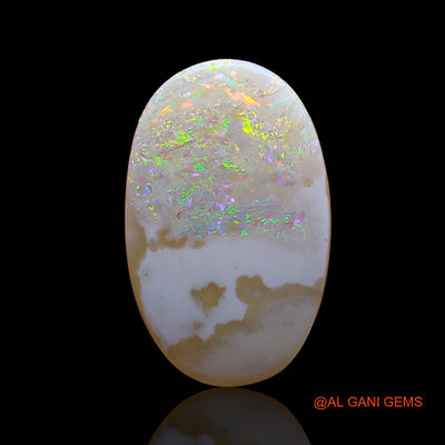 3.40 Cts Natural Australian Fire Opal Loose Gemstone Oval Cabochon 19x10x2 mm AC-608