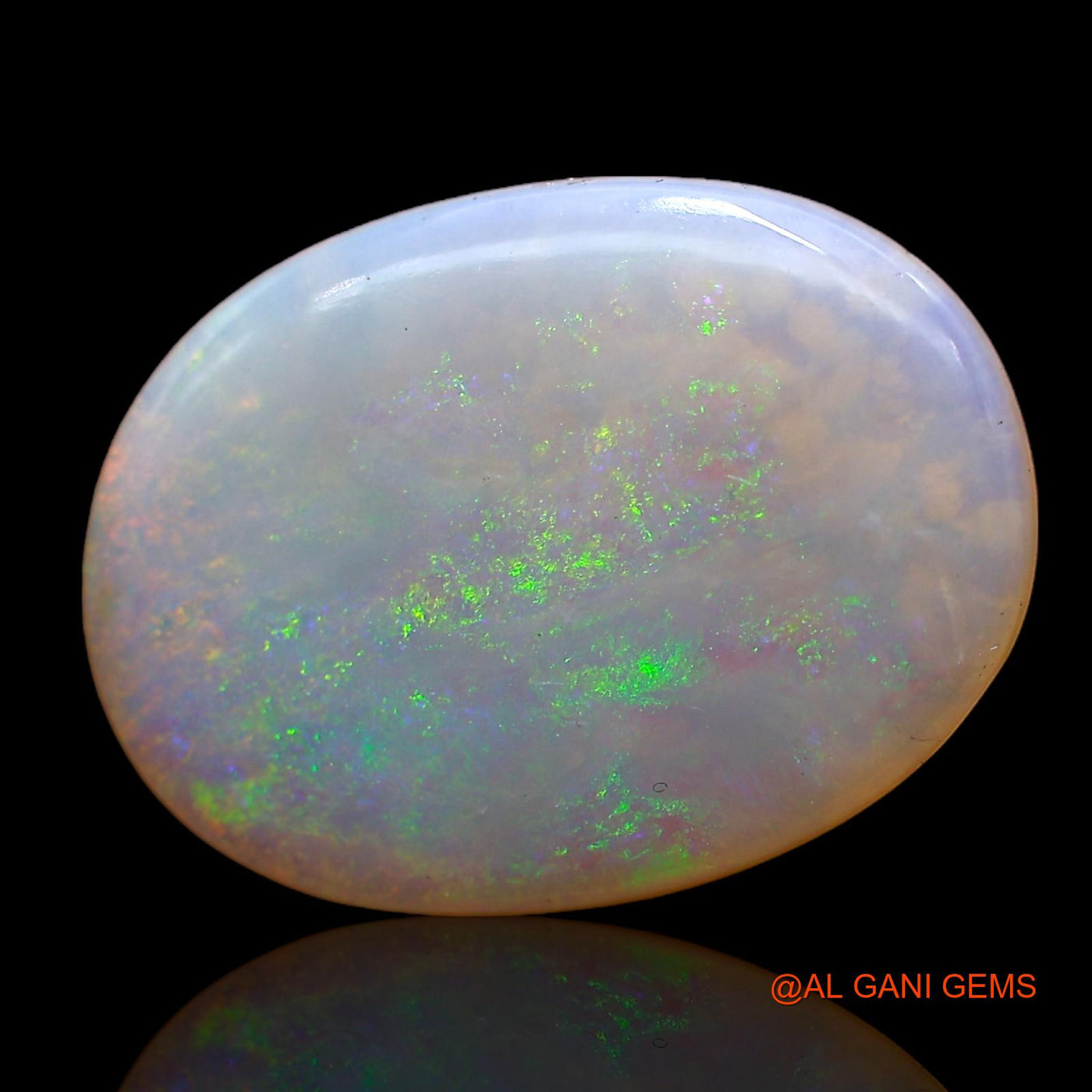 4.60 Cts Natural Australian Fire Opal Oval Cabochon Loose Gemstone For Jewelry 17x12x2 mm AC-610