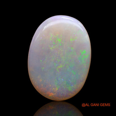 4.60 Cts Natural Australian Fire Opal Oval Cabochon Loose Gemstone For Jewelry 17x12x2 mm AC-610
