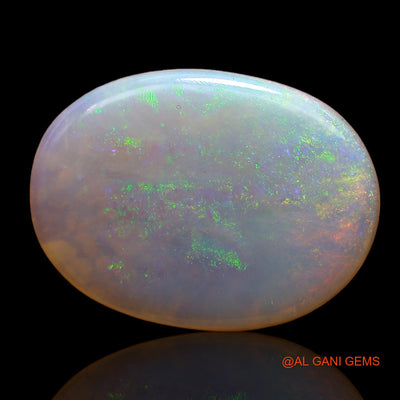 4.60 Cts Natural Australian Fire Opal Oval Cabochon Loose Gemstone For Jewelry 17x12x2 mm AC-610
