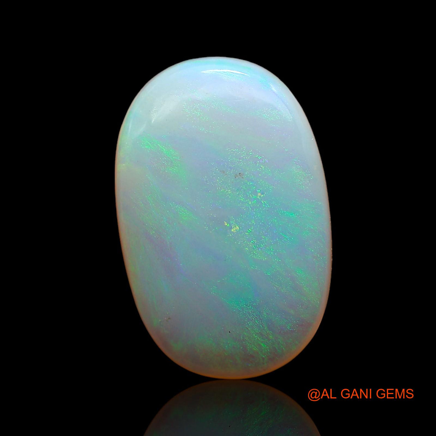 5.50 Cts Natural Australian Fire Opal Oval Cabochon Loose Gemstone For Jewelry 17x11x4 mm AC-612