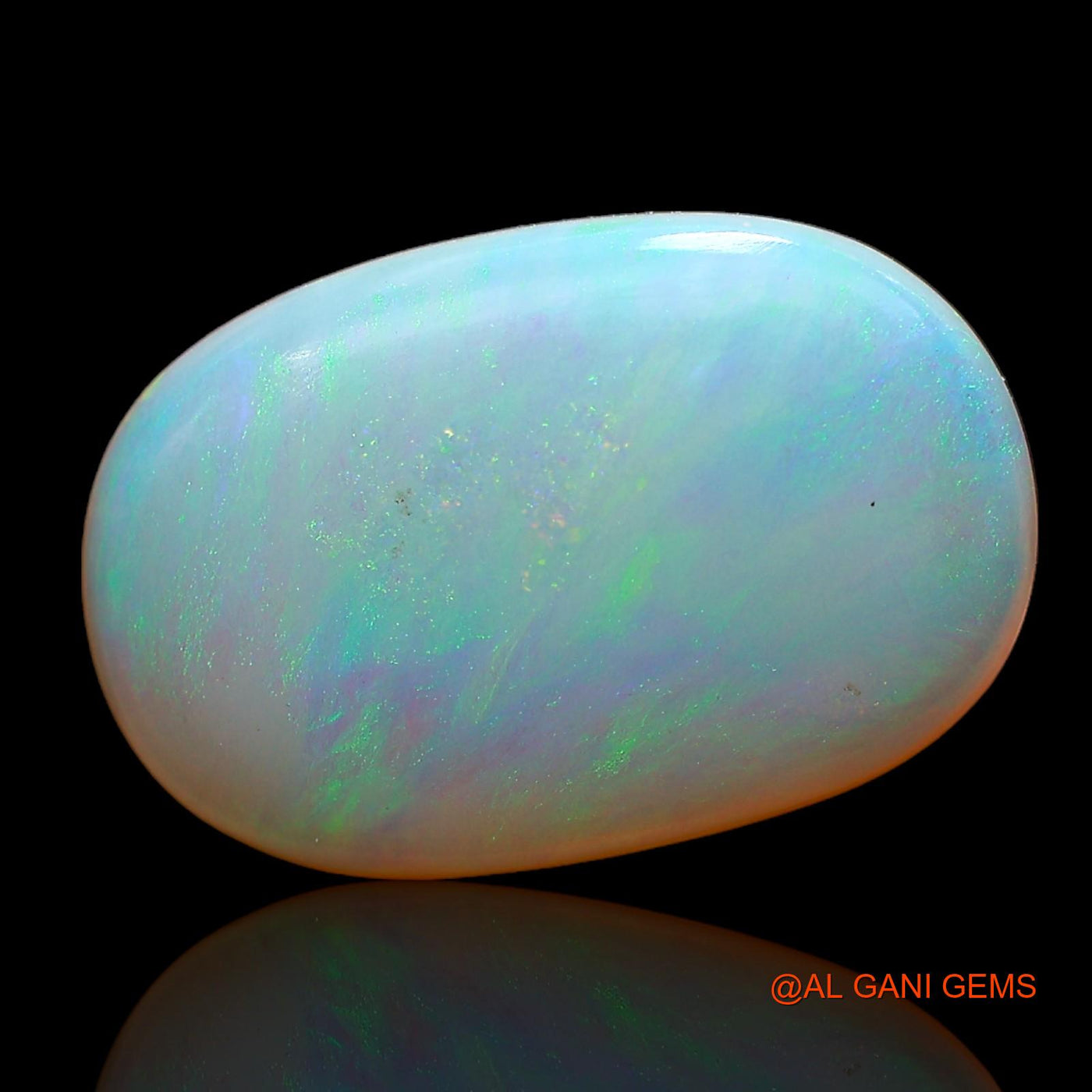 5.50 Cts Natural Australian Fire Opal Oval Cabochon Loose Gemstone For Jewelry 17x11x4 mm AC-612