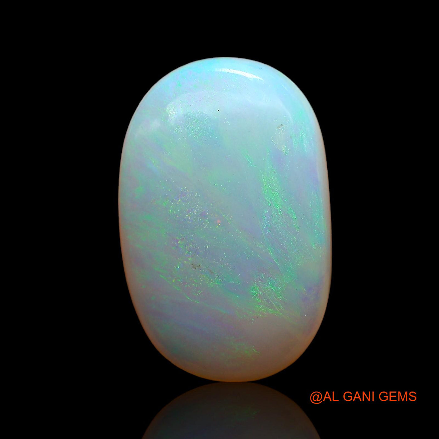 5.50 Cts Natural Australian Fire Opal Oval Cabochon Loose Gemstone For Jewelry 17x11x4 mm AC-612