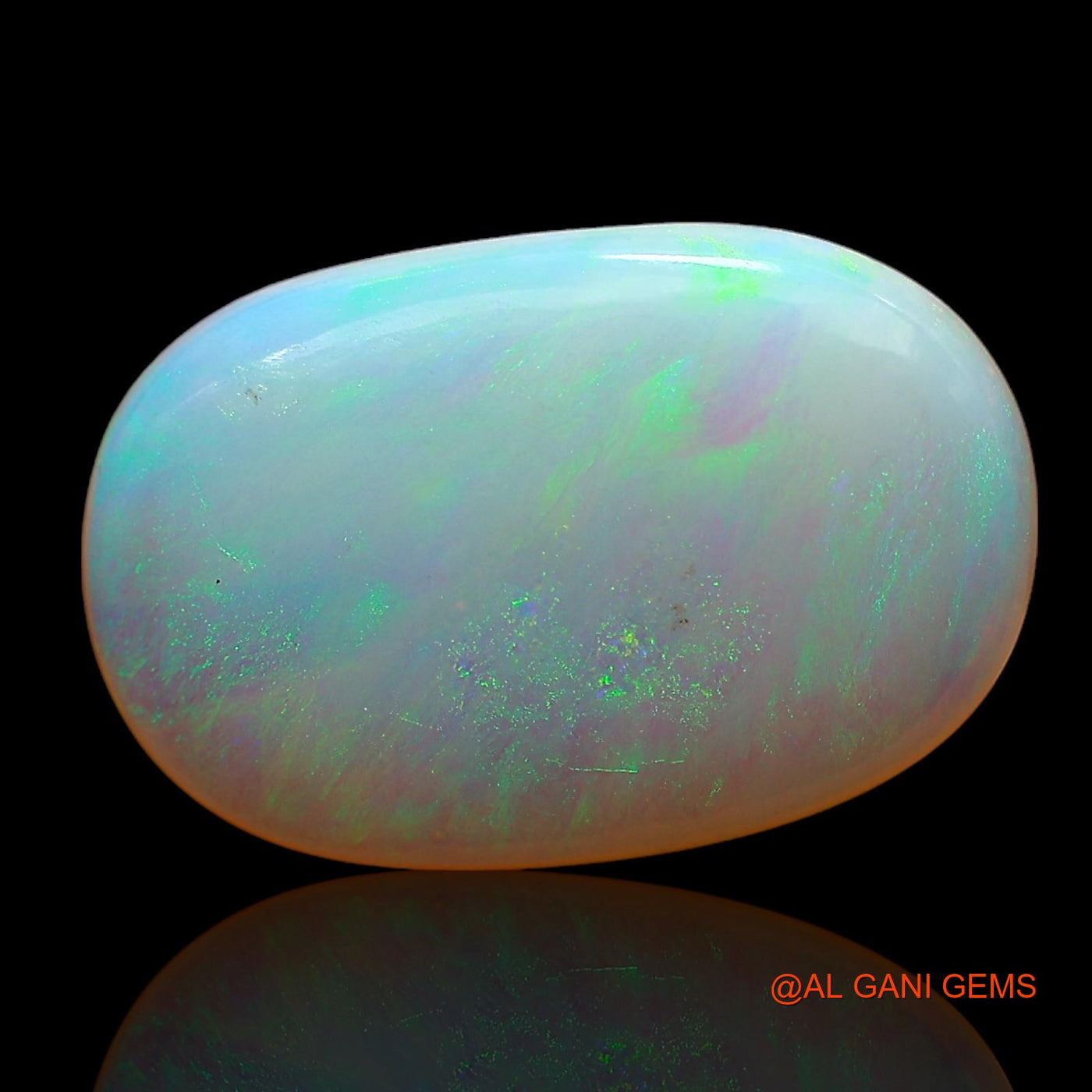 5.50 Cts Natural Australian Fire Opal Oval Cabochon Loose Gemstone For Jewelry 17x11x4 mm AC-612
