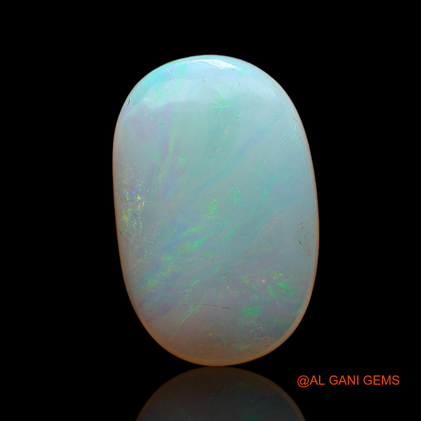 5.50 Cts Natural Australian Fire Opal Oval Cabochon Loose Gemstone For Jewelry 17x11x4 mm AC-612