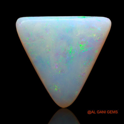 3.50 Cts Natural Australian Fire Opal Trillion Cabochon Loose Gemstone For Jewelry 16x14x3 mm AC-614