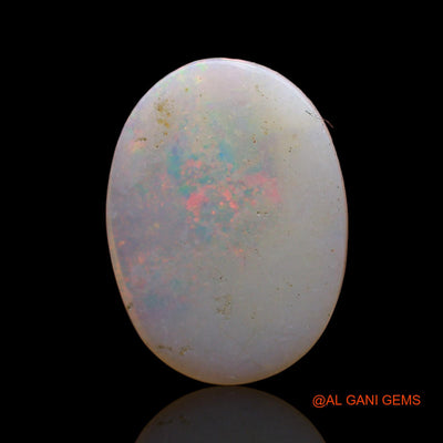 Natural Untreated Fire Opal Loose Gemstone Oval Cabochon From Australia 3.70 Cts 16x12x2 mm AC-616