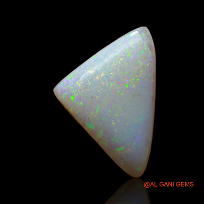 Natural Fire Opal Gemstone 4.00 Cts Loose Trillion Cabochon From Australia 17x11x4 mm AC-617