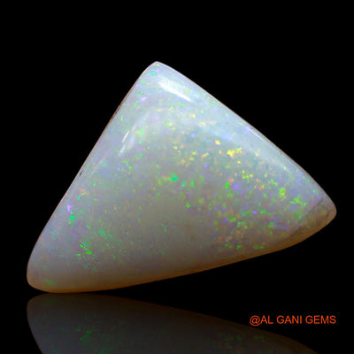 Natural Fire Opal Gemstone 4.00 Cts Loose Trillion Cabochon From Australia 17x11x4 mm AC-617