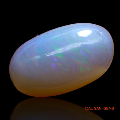6.45 Cts Natural Australian Fire Opal Loose Gemstone Oval Cabochon 17x16x5 mm AC-618