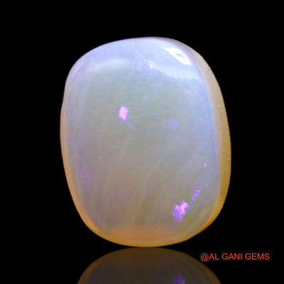 12.00 Cts Natural Australian Fire Opal Oval Cabochon Loose Gemstone For Jewelry 18x14x6 mm AC-61