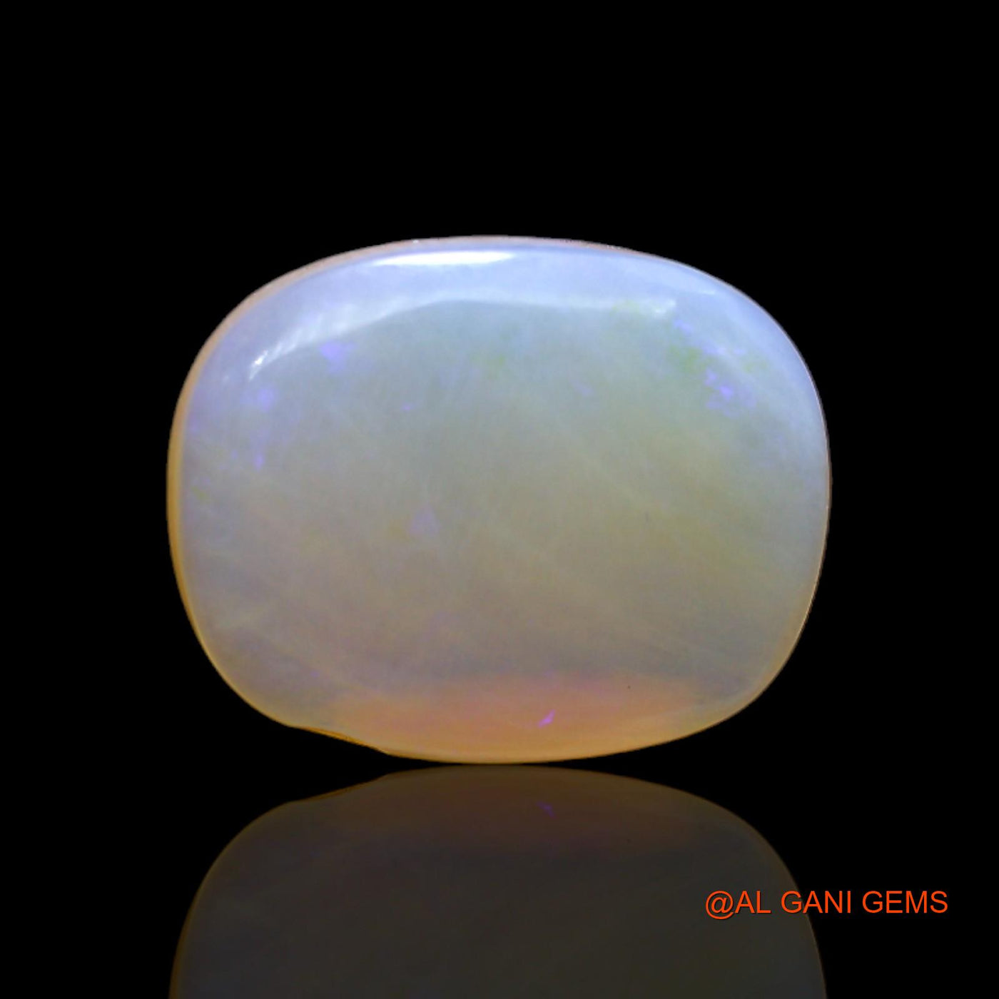 12.00 Cts Natural Australian Fire Opal Oval Cabochon Loose Gemstone For Jewelry 18x14x6 mm AC-61