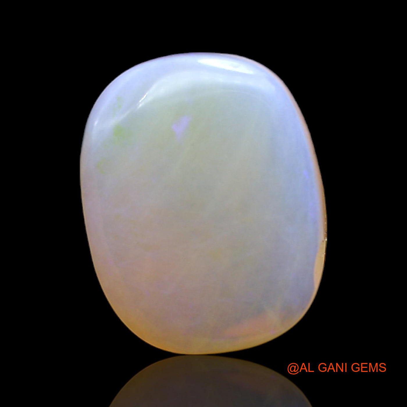 12.00 Cts Natural Australian Fire Opal Oval Cabochon Loose Gemstone For Jewelry 18x14x6 mm AC-61