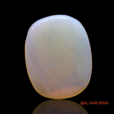 12.00 Cts Natural Australian Fire Opal Oval Cabochon Loose Gemstone For Jewelry 18x14x6 mm AC-61