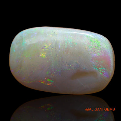 Natural Fire Opal Gemstone 5.00 Cts Loose Oval Cabochon From Australia 17x10x3 mm AC-621