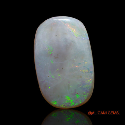 Natural Fire Opal Gemstone 5.00 Cts Loose Oval Cabochon From Australia 17x10x3 mm AC-621