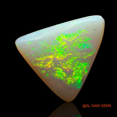 4.00 Cts Natural Australian Fire Opal Trillion Cabochon Loose Gemstone For Jewelry 15x13x3 mm AC-627