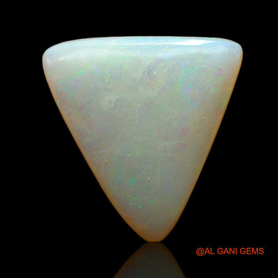 4.00 Cts Natural Australian Fire Opal Trillion Cabochon Loose Gemstone For Jewelry 15x13x3 mm AC-627