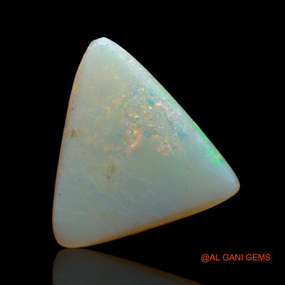 4.00 Cts Natural Australian Fire Opal Trillion Cabochon Loose Gemstone For Jewelry 15x13x3 mm AC-627