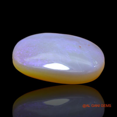 Natural Untreated Fire Opal Loose Gemstone Oval Cabochon From Australia 11.00 Cts 19x14x6 mm AC-62