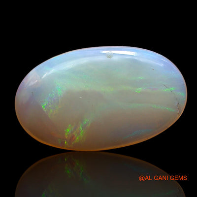 4.00 Cts Natural Australian Fire Opal Loose Gemstone Oval Cabochon 17x10x3 mm AC-631