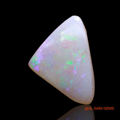 3.00 Cts Natural Australian Fire Opal Loose Gemstone Trillion Cabochon 15x11x3 mm AC-633