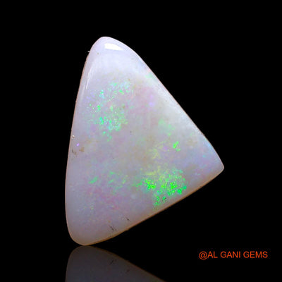 3.00 Cts Natural Australian Fire Opal Loose Gemstone Trillion Cabochon 15x11x3 mm AC-633
