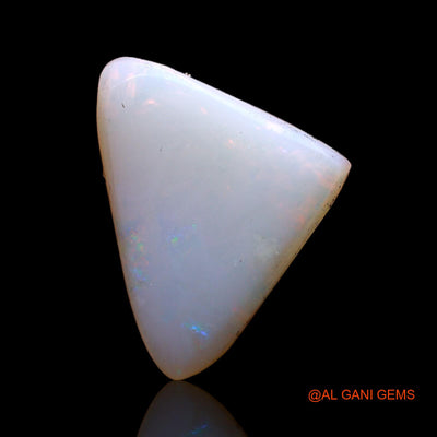 3.00 Cts Natural Australian Fire Opal Loose Gemstone Trillion Cabochon 15x11x3 mm AC-633
