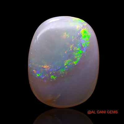 3.10 Cts Natural Australian Fire Opal Loose Gemstone Oval Cabochon 15x11x2 mm AC-636