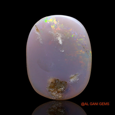 3.10 Cts Natural Australian Fire Opal Loose Gemstone Oval Cabochon 15x11x2 mm AC-636