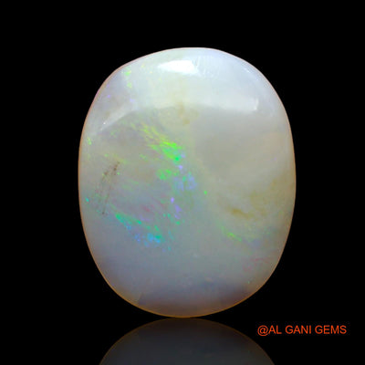 4.35 Cts Natural Australian Fire Opal Oval Cabochon Loose Gemstone For Jewelry 14x11x3 mm AC-638