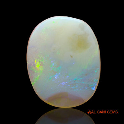 4.35 Cts Natural Australian Fire Opal Oval Cabochon Loose Gemstone For Jewelry 14x11x3 mm AC-638
