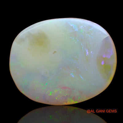 4.35 Cts Natural Australian Fire Opal Oval Cabochon Loose Gemstone For Jewelry 14x11x3 mm AC-638