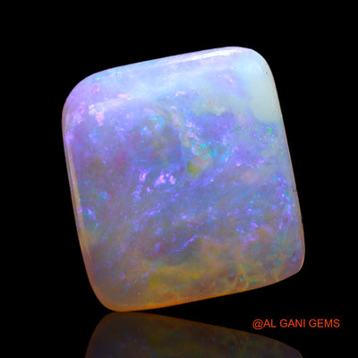 4.20 Cts Natural Australian Fire Opal Loose Gemstone Square Cabochon 12x11x4 mm AC-641