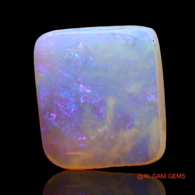 4.20 Cts Natural Australian Fire Opal Loose Gemstone Square Cabochon 12x11x4 mm AC-641