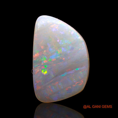 3.55 Cts Natural Australian Fire Opal Loose Gemstone Fancy Cabochon 14x9x3 mm AC-643
