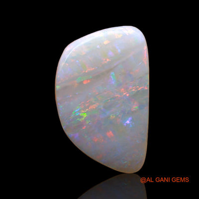 3.55 Cts Natural Australian Fire Opal Loose Gemstone Fancy Cabochon 14x9x3 mm AC-643