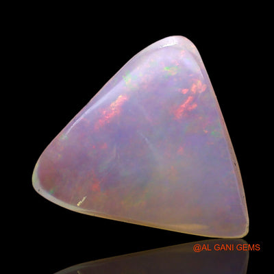 3.00 Cts Natural Australian Fire Opal Loose Gemstone Trillion Cabochon 13x12x3 mm AC-646