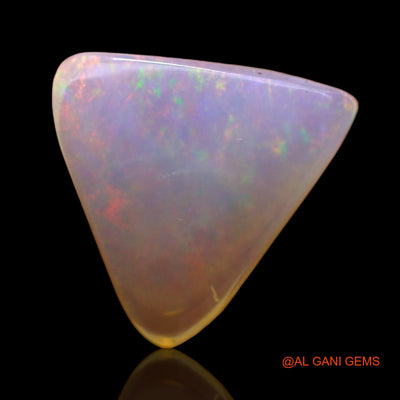 3.00 Cts Natural Australian Fire Opal Loose Gemstone Trillion Cabochon 13x12x3 mm AC-646