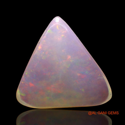 3.00 Cts Natural Australian Fire Opal Loose Gemstone Trillion Cabochon 13x12x3 mm AC-646