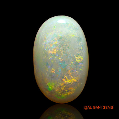 3.40 Cts Natural Australian Fire Opal Loose Gemstone Oval Cabochon 14x9x3 mm AC-647