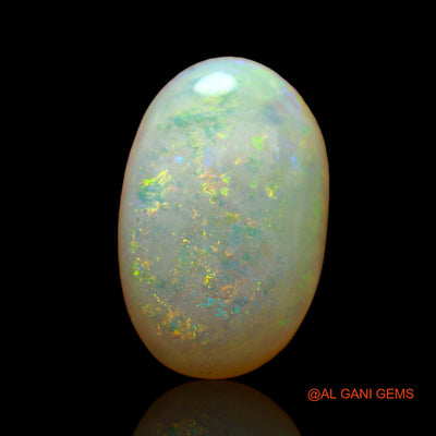 3.40 Cts Natural Australian Fire Opal Loose Gemstone Oval Cabochon 14x9x3 mm AC-647